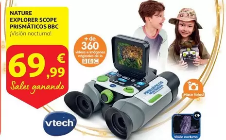 Oferta de Vtech - Nature Explorer Scope Prismáticos Bbc por 69,99€ en Alcampo