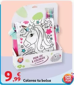 Oferta de One Two Fun - Colorea Tu Bolsa por 9,99€ en Alcampo