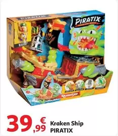 Oferta de Piratik Kraken Ship por 39,99€ en Alcampo