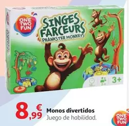 Oferta de One Two Fun - Monos Divertidos por 8,99€ en Alcampo