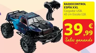 Oferta de Radiocontrol Espía Xxl por 39,99€ en Alcampo