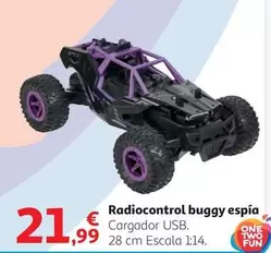 Oferta de One Two Fun - Radiocontrol Buggy Espía por 21,99€ en Alcampo