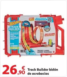 Oferta de Hot Wheels - Track Builder Bidon De Acrobacias por 26,9€ en Alcampo