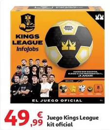 Oferta de Nintendo SWITCH - Juego Kings League Kit Oficial por 49,99€ en Alcampo