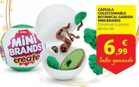 Oferta de Zuru - Cápsula Coleccionable Botanical Garden Mini Brands por 6,99€ en Alcampo