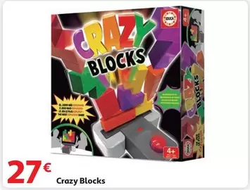 Oferta de Educa - Crazy Blocks por 27€ en Alcampo