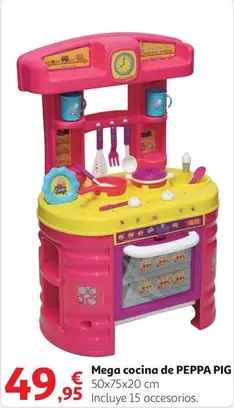 Oferta de MEGA - Mega Cocina De Peppa Pig por 49,95€ en Alcampo