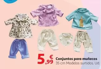 Oferta de Conjuntos Para Muñecos por 5,99€ en Alcampo