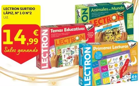 Oferta de Lectron - Lactron Surtido Lapiz, N° 1 O N°2 por 14,99€ en Alcampo