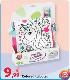 Oferta de One Two Fun - Colorea Tu Bolsa por 9,99€ en Alcampo