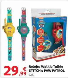 Oferta de Stitch - Relojes Walkie Talkie por 29,99€ en Alcampo