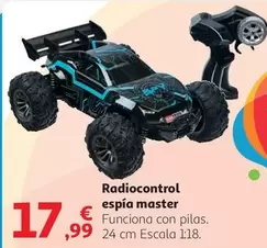 Oferta de Funciona - Radiocontrol Espía Master por 17,99€ en Alcampo