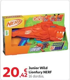 Oferta de Nerf - Junior Wild Lionfury por 20,42€ en Alcampo