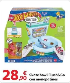 Oferta de Flush&go - Skate Bowl Con Monopatines por 28,9€ en Alcampo