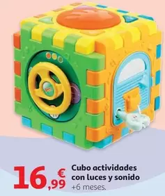 Oferta de Cubo Actividades Con Luces Y Sonido por 16,99€ en Alcampo