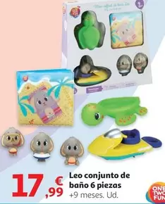 Oferta de One - Leo Conjunto De Baño 6 Piezas por 17,99€ en Alcampo