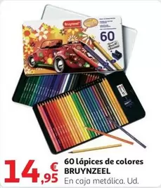 Oferta de Bruynzeel - 60 Lápices De Colores por 14,95€ en Alcampo