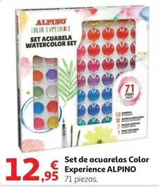 Oferta de Alpino - Set De Acuarelas Color Experience por 12,95€ en Alcampo