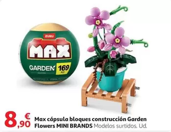 Oferta de Zuru - Max Cápsula Bloques Construcción Garden Flowers Mini por 8,9€ en Alcampo