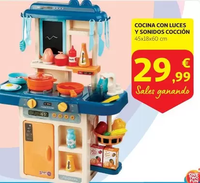 Oferta de Home - Cocina Con Luces Y Sonidos por 29,99€ en Alcampo