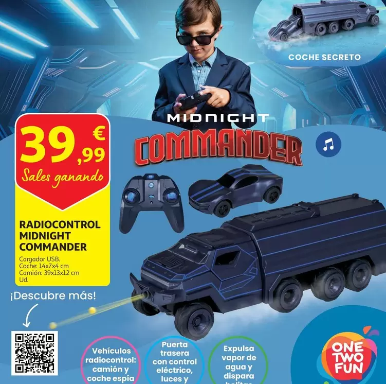 Oferta de Control - Radiocontrol Midnight Commander por 39,99€ en Alcampo