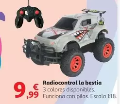 Oferta de Funciona - Radiocontrol La Bestia por 9,99€ en Alcampo