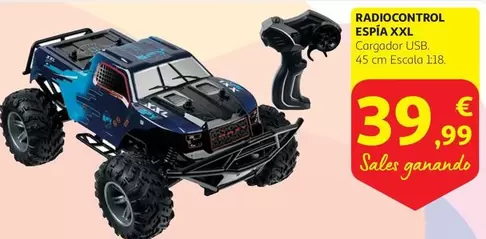 Oferta de Radiocontrol por 39,99€ en Alcampo