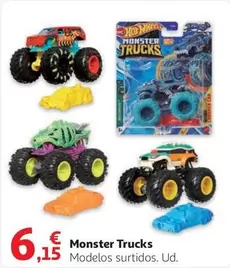 Oferta de Hot Wheels - Monster Trucks por 6,15€ en Alcampo