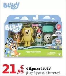 Oferta de Bluey - 4 Figuras por 21,95€ en Alcampo