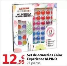 Oferta de Alpino - Set De Acuarelas Color Experience por 12,95€ en Alcampo