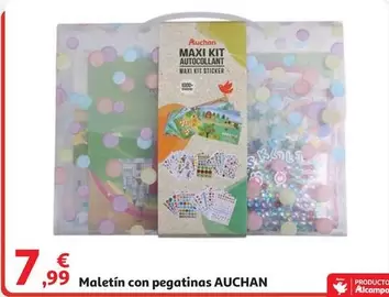 Oferta de Auchan - Maletin Con Pegatinas por 7,99€ en Alcampo