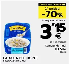 Oferta de La Gula Del Norte - Fresca por 10,5€ en BM Supermercados