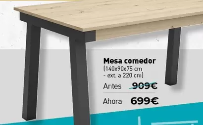 Oferta de Mesa Comedor por 699€ en Mubak