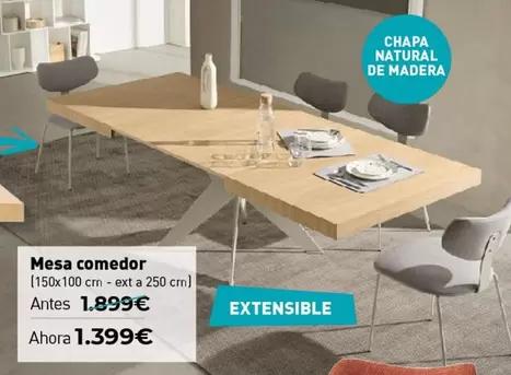 Oferta de Mesa Comedor por 1399€ en Mubak