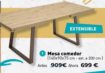 Oferta de Mesa Comedor por 699€ en Mubak