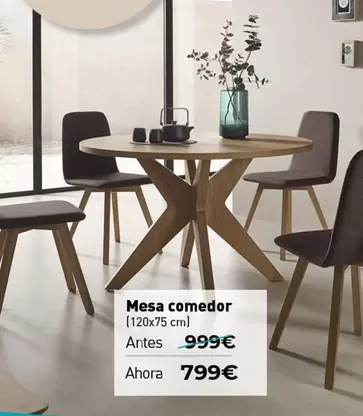 Oferta de Mesa Comedor por 799€ en Mubak