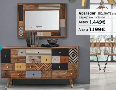 Oferta de Aparador por 1199€ en Mubak