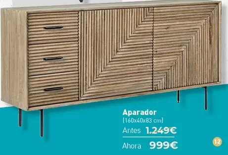 Oferta de Aparador por 999€ en Mubak