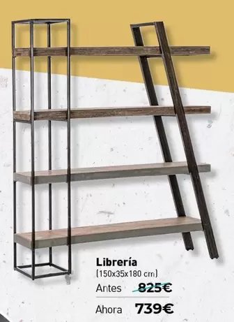 Oferta de Librería por 739€ en Mubak