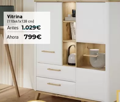 Oferta de Vitrina por 799€ en Mubak