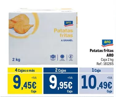 Oferta de Aro - Patatas Fritas por 10,49€ en Makro