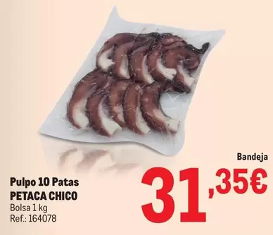 Oferta de Pulpo -  10 Patas por 31,35€ en Makro