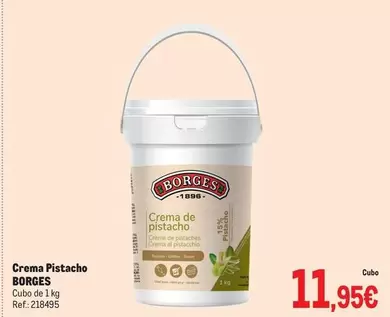 Oferta de Borges - Crema Pistacho por 11,95€ en Makro