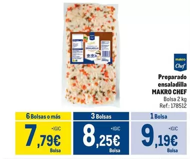 Oferta de Makro - Preparado Ensaladilla por 9,19€ en Makro