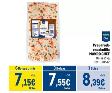 Oferta de Makro - Preparado Ensaladilla por 8,39€ en Makro