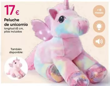 Oferta de Peluche De Unicornio por 17€ en Pepco