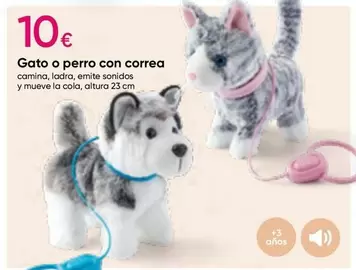 Oferta de Gato O Perro Con Correa por 10€ en Pepco