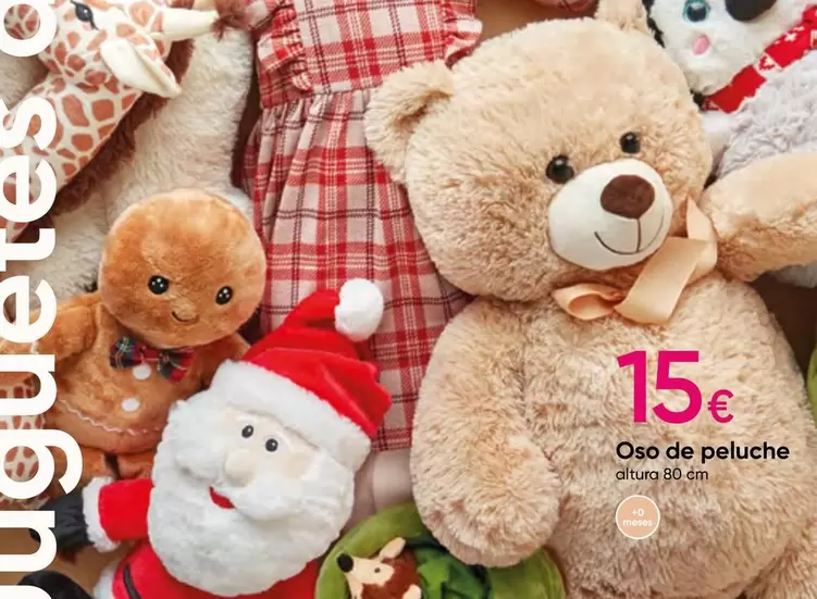 Oferta de Oso De Peluche por 15€ en Pepco