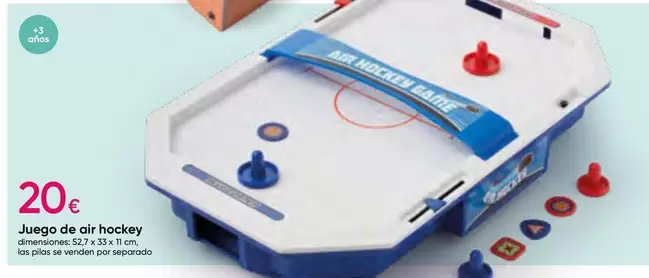 Oferta de Juego De Air Hockey por 20€ en Pepco