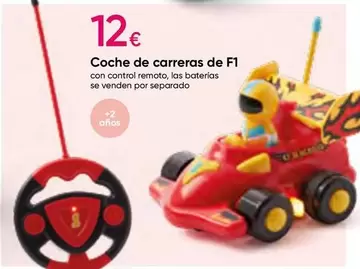 Oferta de Coche De Carreras De F1 por 12€ en Pepco